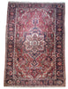 Load image into Gallery viewer, 6.6 x 10 Light Maroon Semi-Antique Persian Heriz Rug 25760A