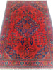 Load image into Gallery viewer, 4.11 x 3.5 Red Khal Momadi Rug #PIX-26801