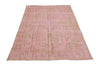 Load image into Gallery viewer, 9.4 x 12.2 Vintage Overdyed Light pink Persian Handmade Rug 26911