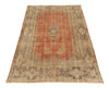 Load image into Gallery viewer, 7.9 x 11.1 Vintage Persian Kerman Rug CORAL BLUE 26927