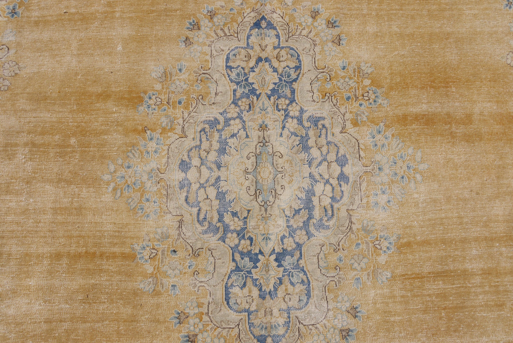 9.2 x 13 Gold Field Vintage Rug #PIX-26936