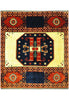 Load image into Gallery viewer, 9.1 x 10 Tribal Afghan Kazak Wool Rug #PIX-28988