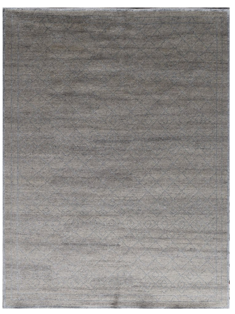 7.10 x 9.10 Gray Modern Rug #PIX-29113