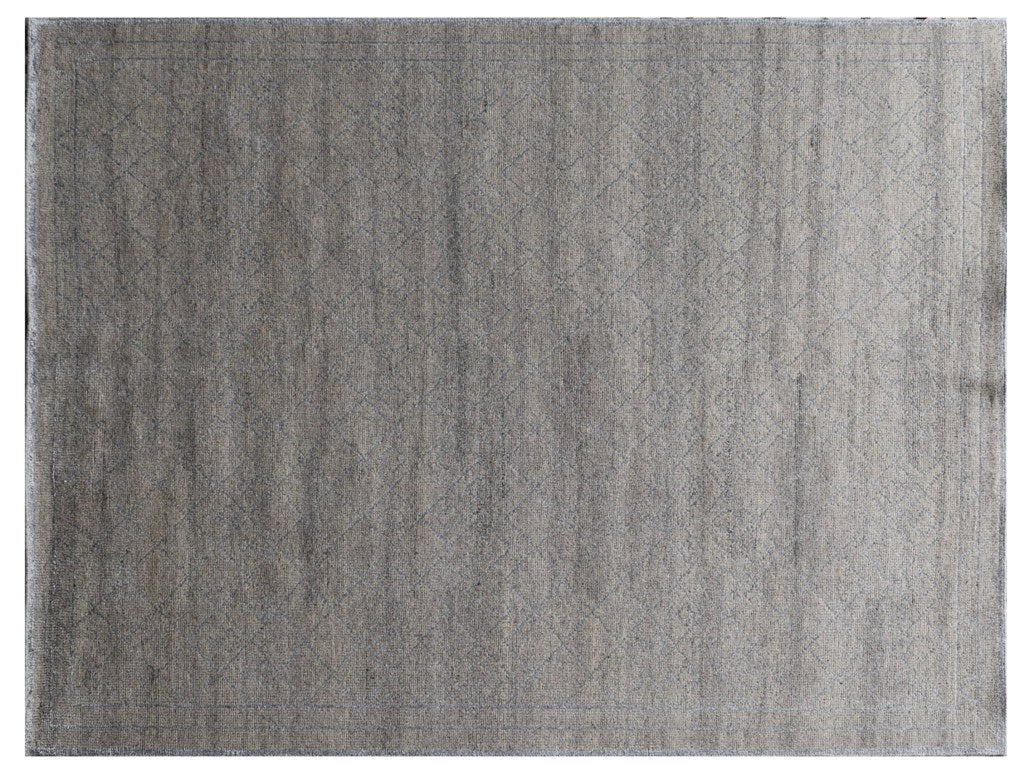 7.10 x 9.10 Gray Modern Rug #PIX-29113