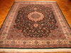 Load image into Gallery viewer, 9.3 x 12 Green High End Wool&amp;Silk Sino Tabriz 3161
