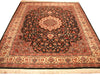 Load image into Gallery viewer, 9.3 x 12 Green High End Wool&amp;Silk Sino Tabriz 3161