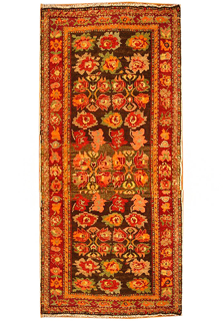 4.6 x 9.2 Black Antique Kazak Rug 3281