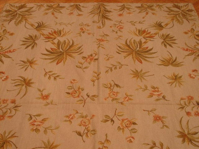 6 x 9 TROPICAL Needlepoint Rug #PIX-3985