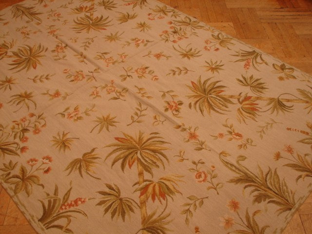 6 x 9 TROPICAL Needlepoint Rug #PIX-3985