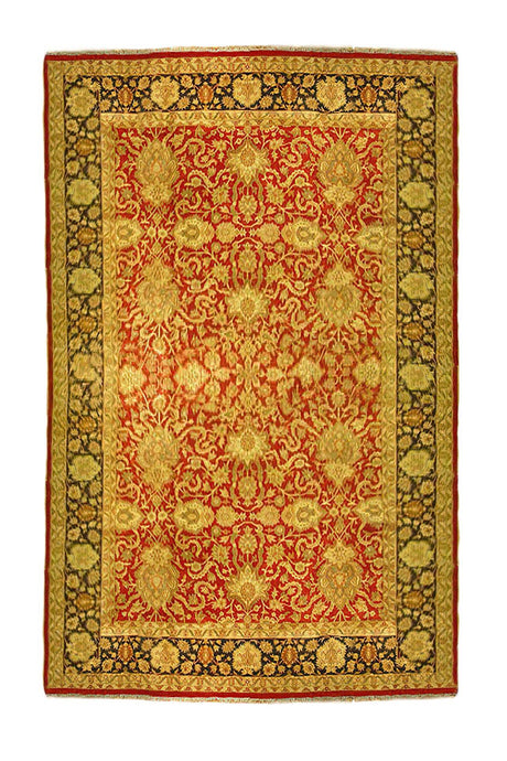 Very Large 16' x 24' Vegetable Dyed Jaipur Rug India - bestrugplace