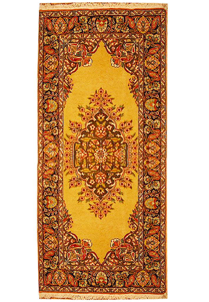 3' x 6' Ivory Turkish Rug 4448