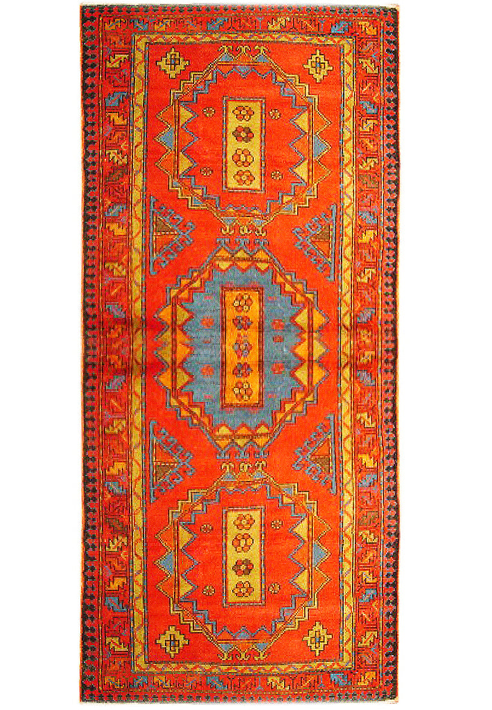 Azari Rugs 4' x 7' Semi Antique Persian Azari Rug 5370 | www.bestrugplace.com ...