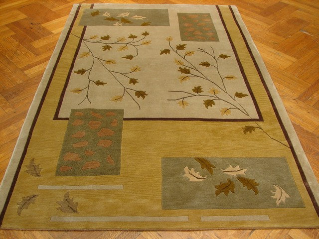 5.2 x 7.10 Tibbet handmade Rug #PIX-6205