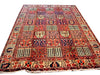 Load image into Gallery viewer, 7 x 9.10 Multi Color Persian Bakhtiar Rug 7448