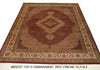 Load image into Gallery viewer, 8.2 x 10.2 Brown 13/13 Quality Tabriz Mahi Rug 802-07