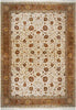 Load image into Gallery viewer, 9.1 x 12 Ivory Quality Silk &amp; Wool Indian Rug 804-161