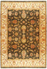 Load image into Gallery viewer, 7.10 x 9.6 Chobi Green Beige Peshawar Rug 804-35
