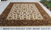 Load image into Gallery viewer, Silk-Flower-Antique-Look-Rug.jpg