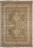Load image into Gallery viewer, 9.1 x 11.10 Camel Ivory High Quality Antique DZ Haji Jalili Silken Chobi Rug 805-26