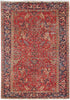 Load image into Gallery viewer, 6.10 x 10.10 Red Persian Heriz Rug 82412