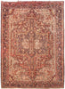 Load image into Gallery viewer, 8.6 x 11 Multicolor Persian Heriz Rug 82467