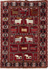Load image into Gallery viewer, 5&#39; x 7&#39; -Persian-Hamadan-Tribal-Animal-Rug.jpg