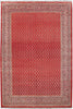 Load image into Gallery viewer, 4.6 x 6.11 Red Persian Hamadan Rug 82573