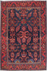 Load image into Gallery viewer, 4.6 x 6.9 Red Persian Hamadan Rug 82772
