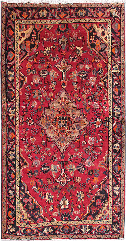 4.10 x 7.9 Persian Zanjan Rug 82836