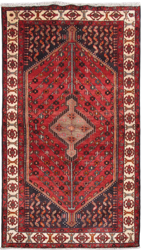 4.7 x 8 Persian Hamadan Rug 82886