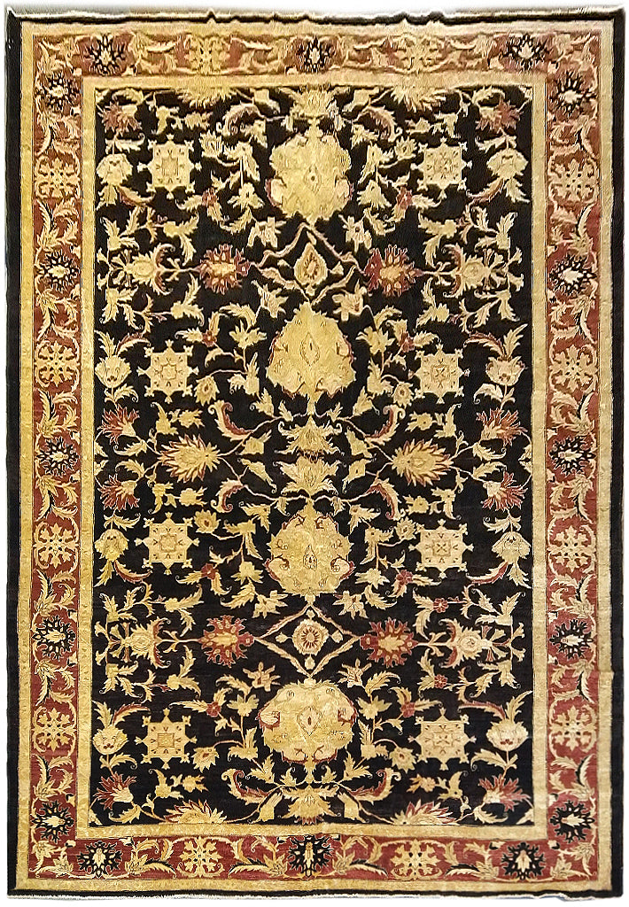 13.1 x 17.10 Peshawar Quality Wool Rug #PIX-378