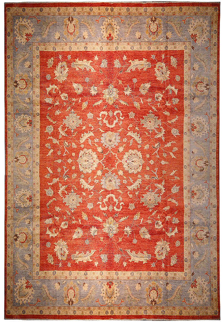 9.1 x 12.0 Lovely Quality Ziglar Chobi Peshawar Rug #PIX-15128