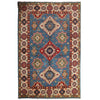 Load image into Gallery viewer, 6.6x 9.7 Beautiful Handmade Blue Kazak Rug- Natural Wool Q17