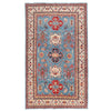 Load image into Gallery viewer, 6.3 x 9.6 Beautiful Handmade Blue Kazak Rug- Natural Wool Q22