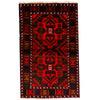 Load image into Gallery viewer, Authentic-Handmade-Tribal-Baluch-Rug.jpg 