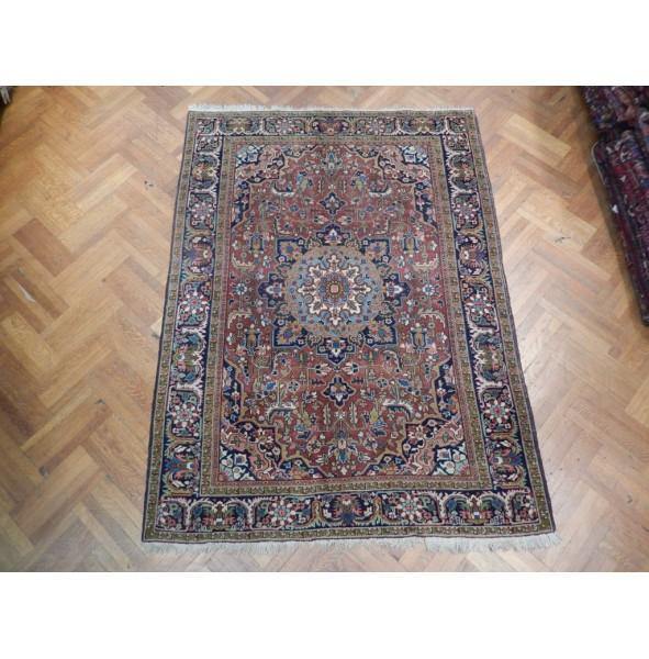 9x12 Semi-Antique Persian Heriz Rug - Iran - bestrugplace