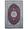 Load image into Gallery viewer, 7x10 Authentic Handmade Signed Wool &amp; Silk Persian Nain Rug - Iran - bestrugplace