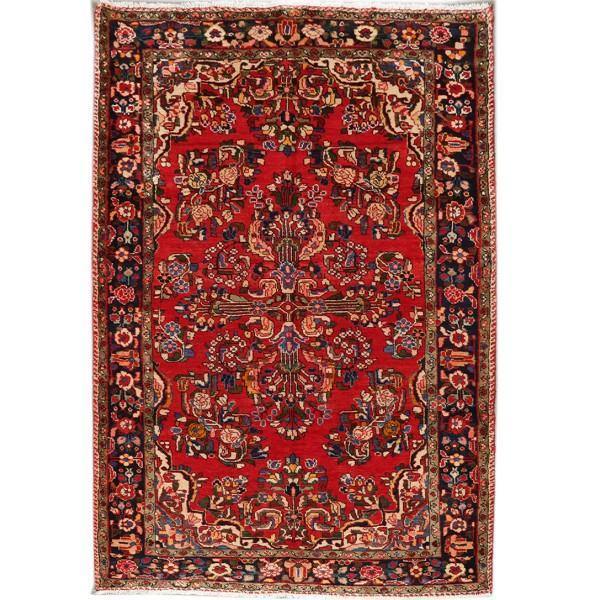 Luxurious 5x7 Authentic Hand-knotted Persian Hamadan Rug - Iran - bestrugplace