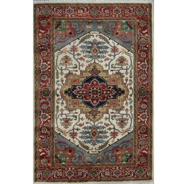 6x9 Serapi Rug - India - bestrugplace