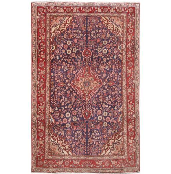 Luxurious 5x7 Authentic Hand-knotted Persian Hamadan Rug - Iran - bestrugplace