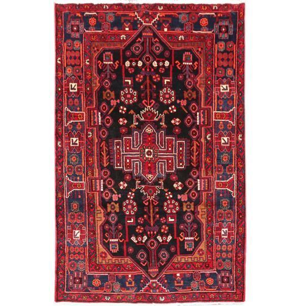 Luxurious 5x8 Authentic Hand-knotted Persian Hamadan Rug - Iran - bestrugplace