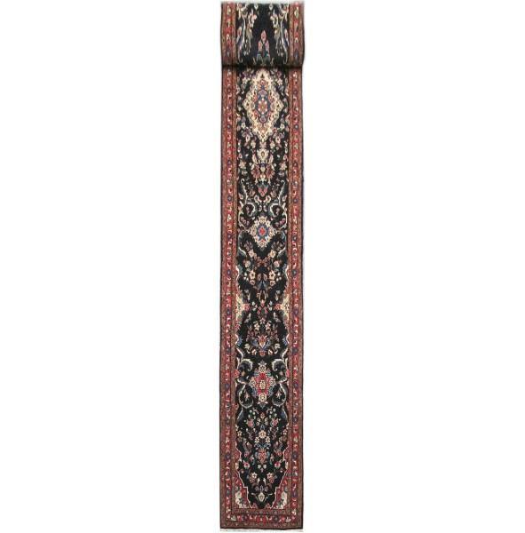 Luxurious 3x24 Authentic Hand-knotted Persian Hamadan Rug - Iran - bestrugplace