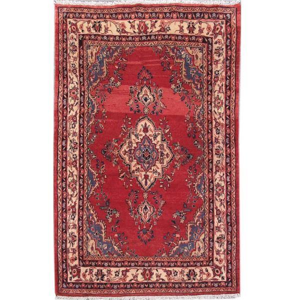 Luxurious 4x7 Authentic Hand-knotted Persian Hamadan Rug - Iran - bestrugplace