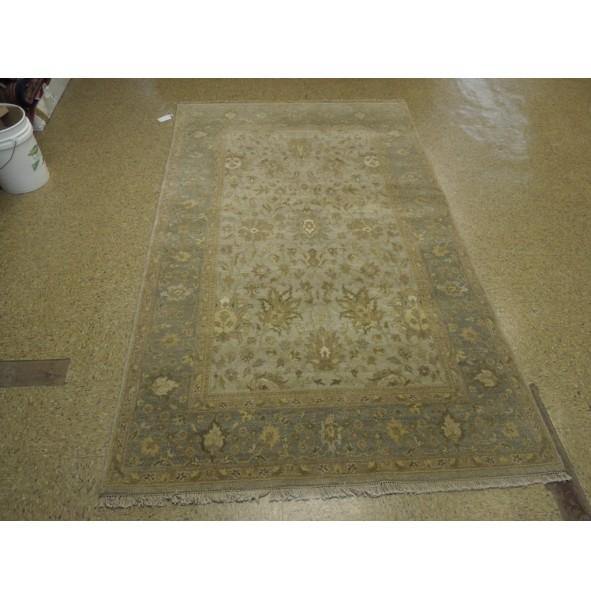 Fascinating 5x9 Authentic Hand Knotted Vegetable Dyed Chobi Rug - India - bestrugplace
