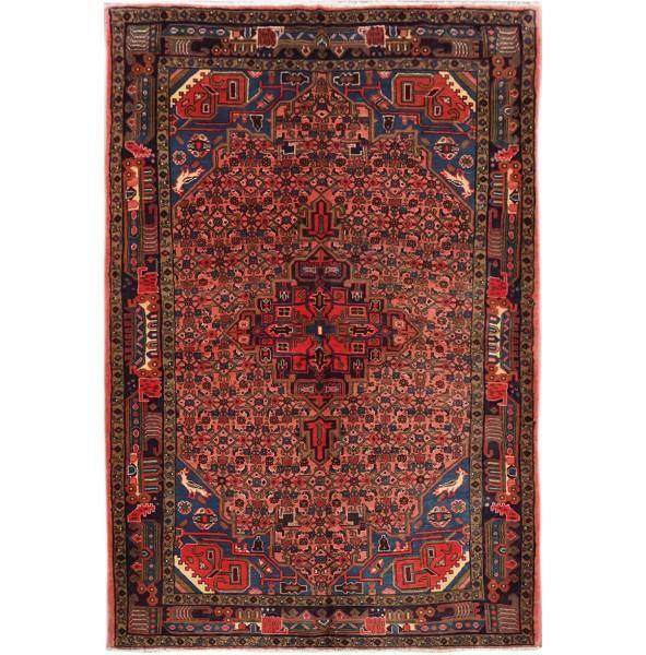 Luxurious 5x8 Authentic Hand-knotted Persian Hamadan Rug - Iran - bestrugplace