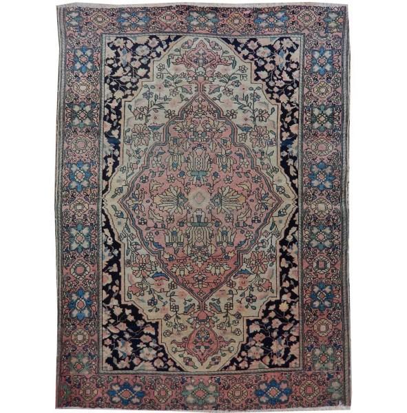 3.4 x 4.7 Antique Persian Farahan Rug 1910's #PIX-21684