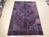 Load image into Gallery viewer, 7 x 10.3 Red Antique Persian Patchwork Rug 22251