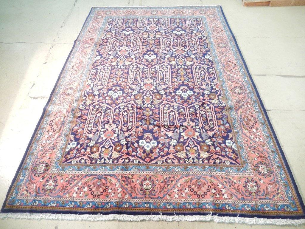 7x10 Authentic Hand Knotted Fine Persian Bijar Rug - Iran - bestrugplace
