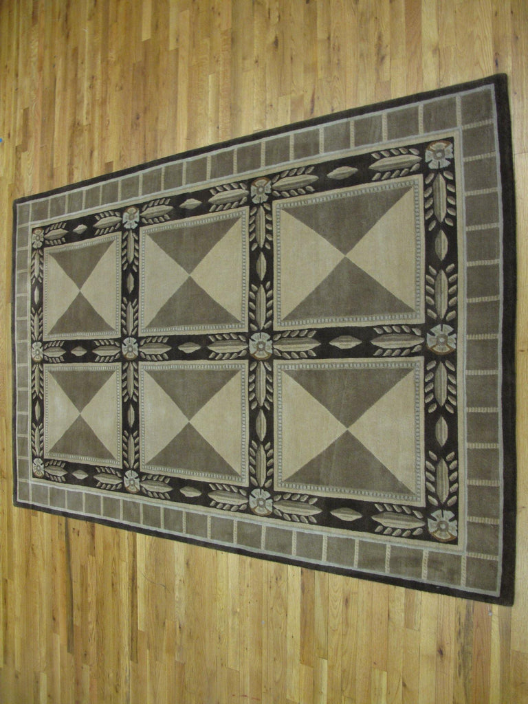 5x8 Modern Nepalese Rug - India - bestrugplace