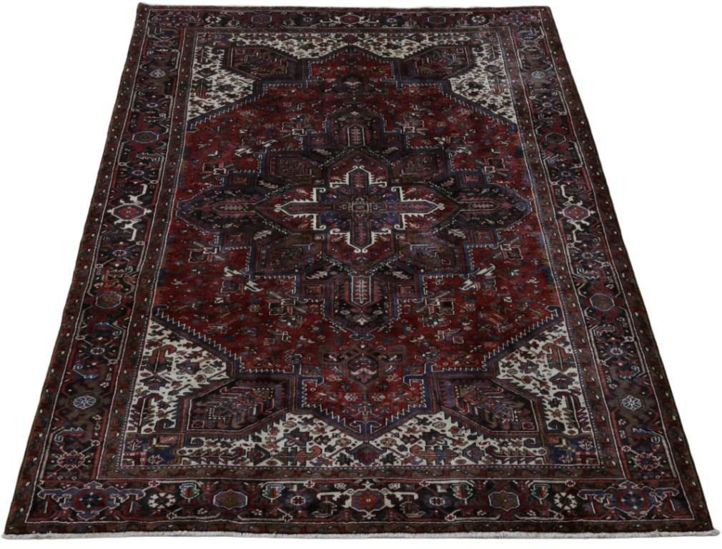 8x12 Authentic Hand-knotted Persian Heriz Rug - Iran - bestrugplace